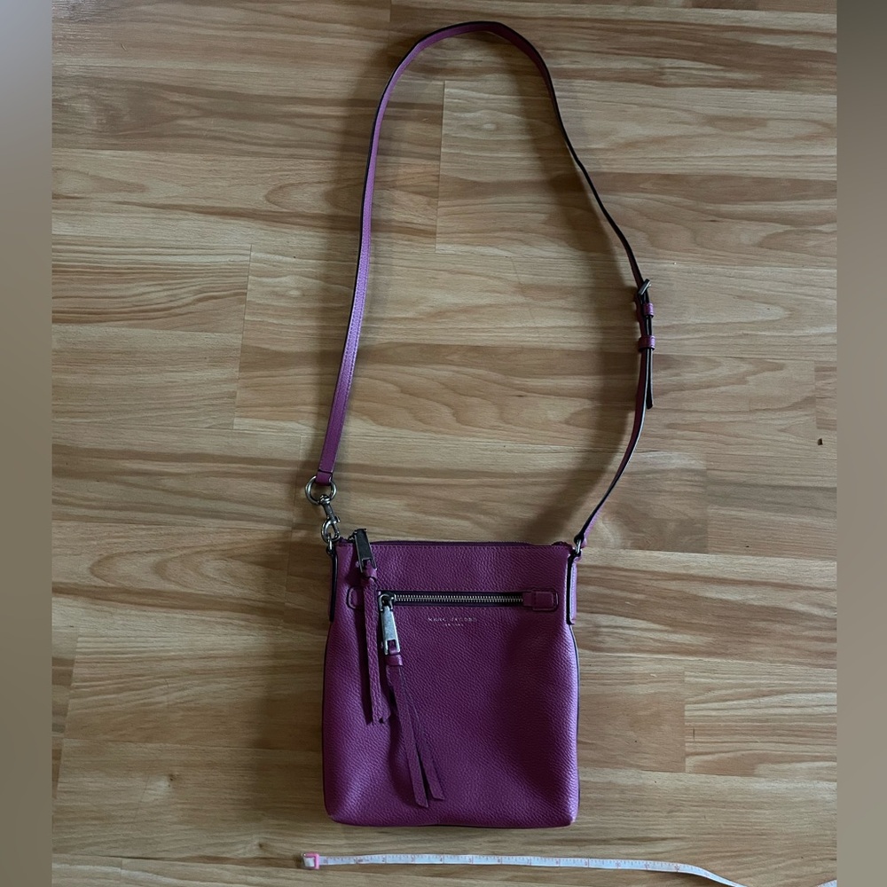 Super Cute MARC By Marc Jacobs Recruit Crossbody Bag Wild Berry-Magenta
